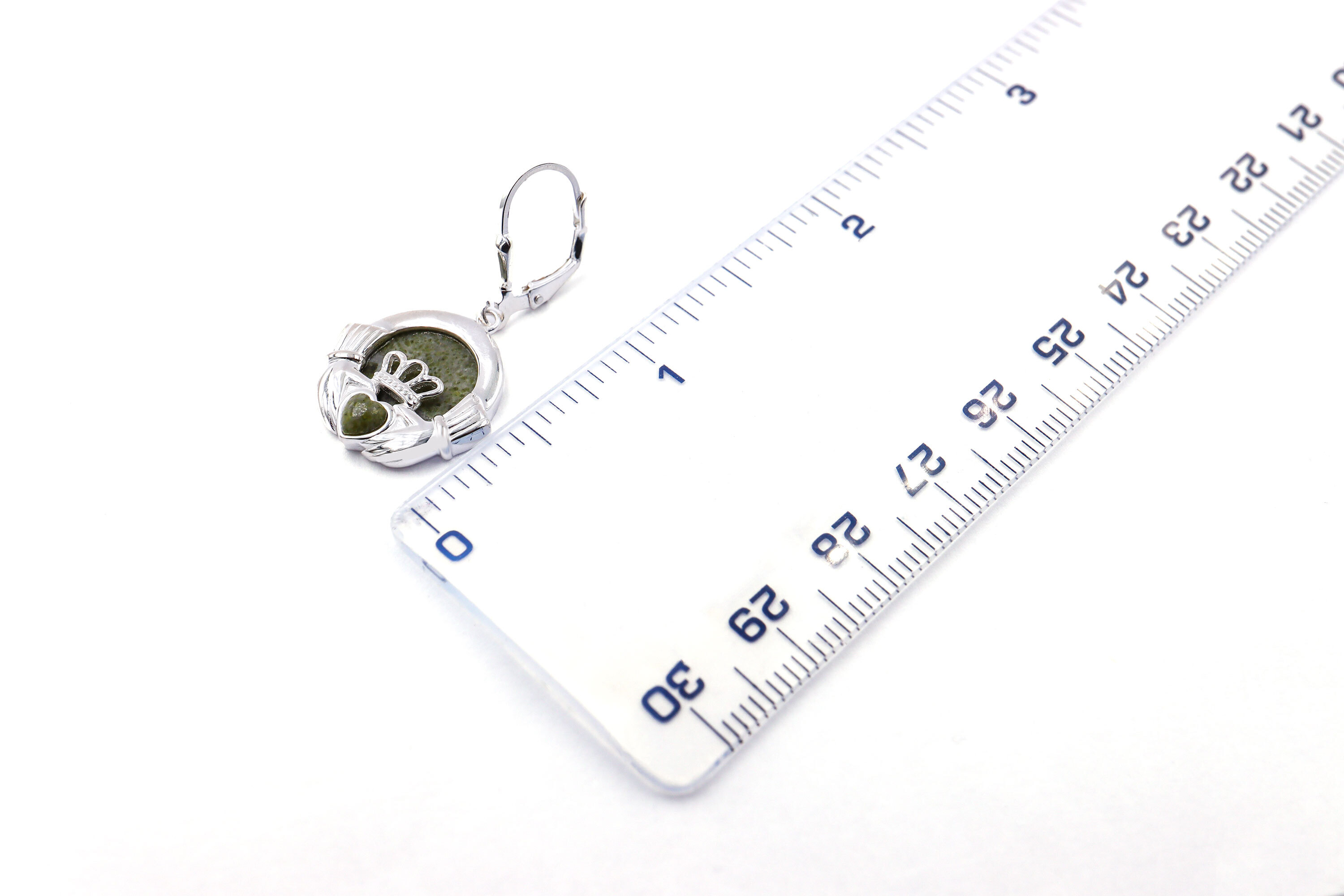 Authentic Sterling Silver Connemara Marble Gift Set For Women