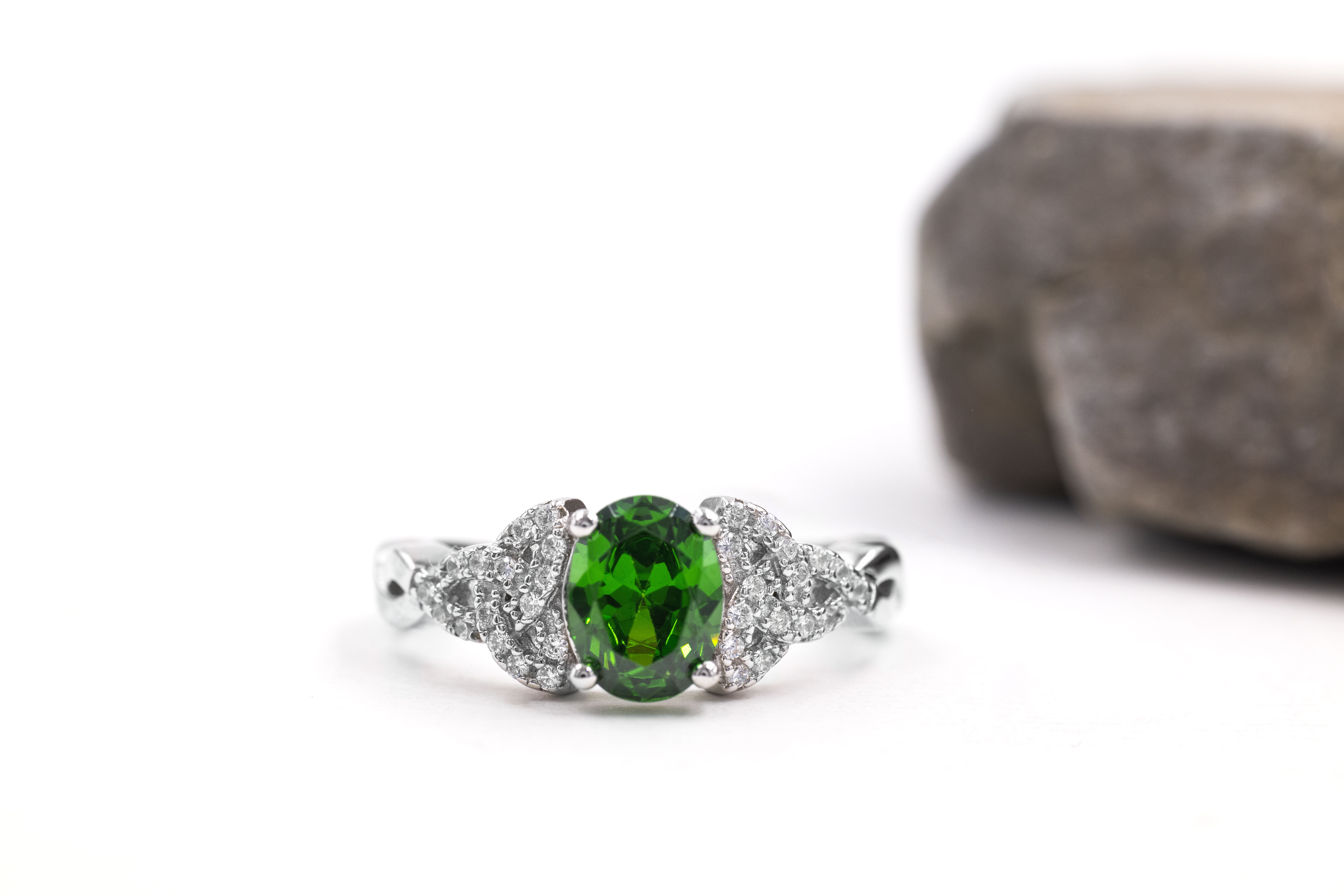 Genuine Sterling Silver None Birthstone 2.0mm Ring For Women