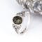 Authentic Sterling Silver Connemara Marble & Trinity Knot Ring For Women With a Polished Finish - Gallery