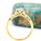 Womens 18K Yellow Gold Trinity Knot Ring - Gallery