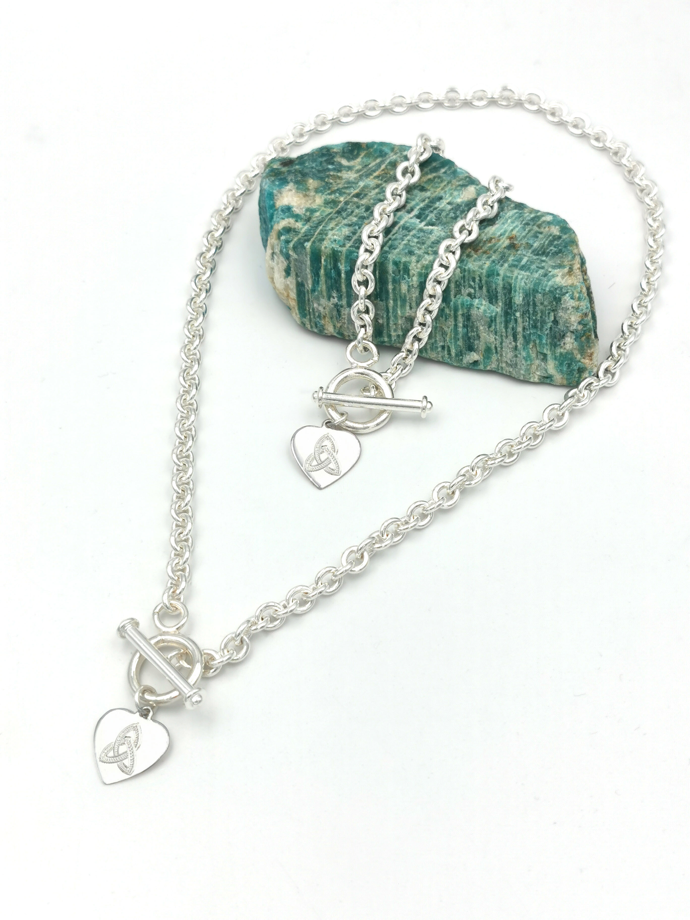 Attractive Sterling Silver Trinity Knot Bracelet For Women