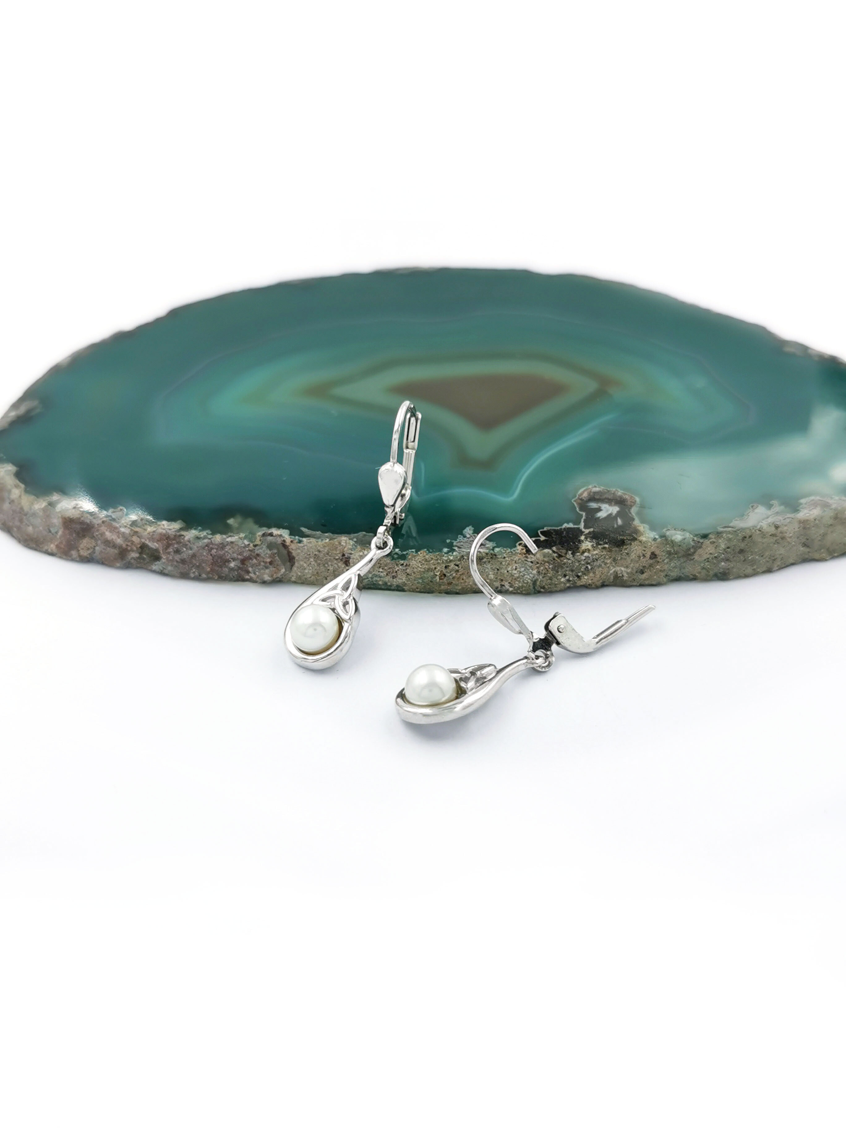 Womens Trinity Knot Gift Set in Real Sterling Silver