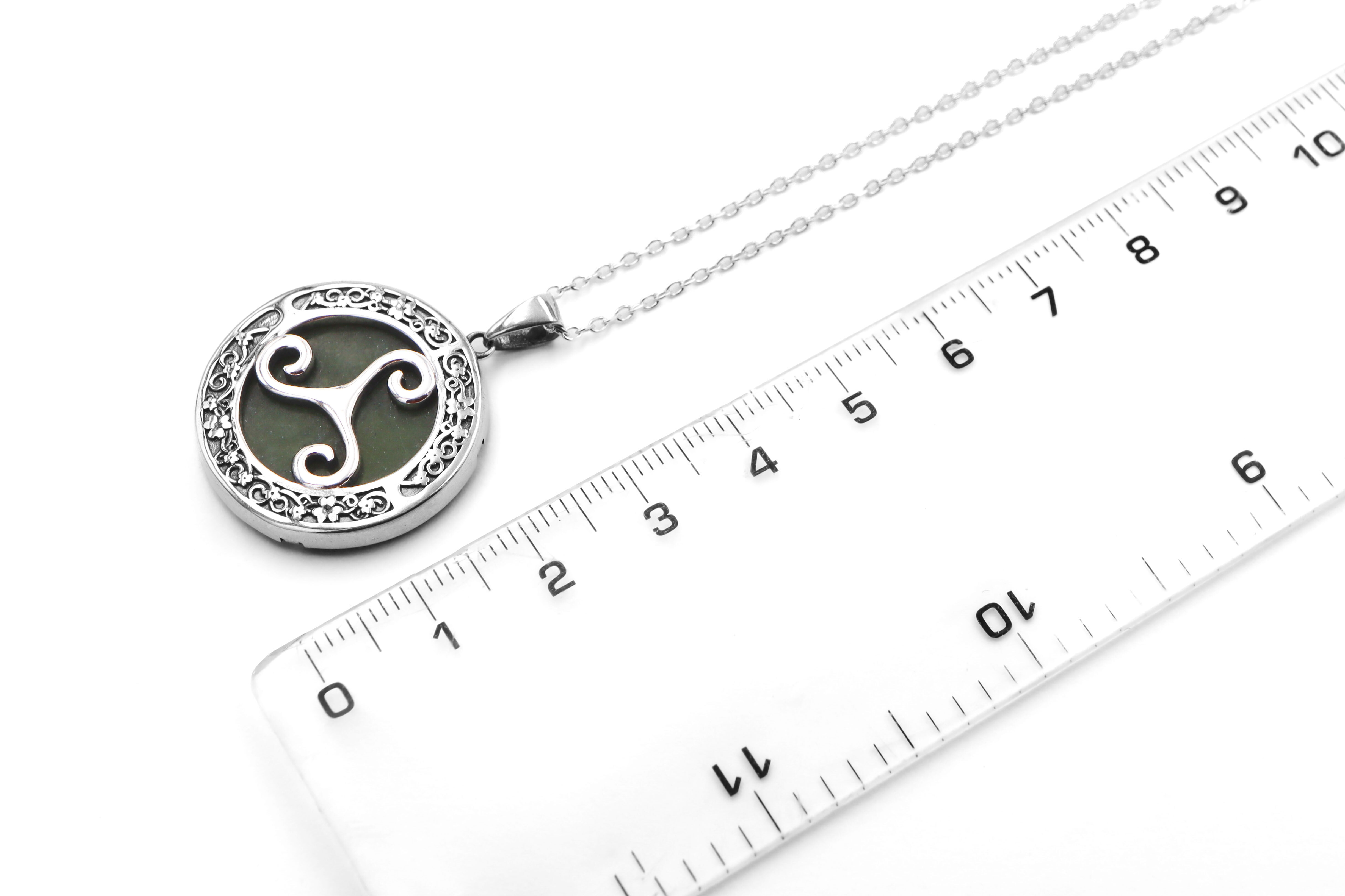 Triskele Connemara Marble necklace Sku 25209 sale