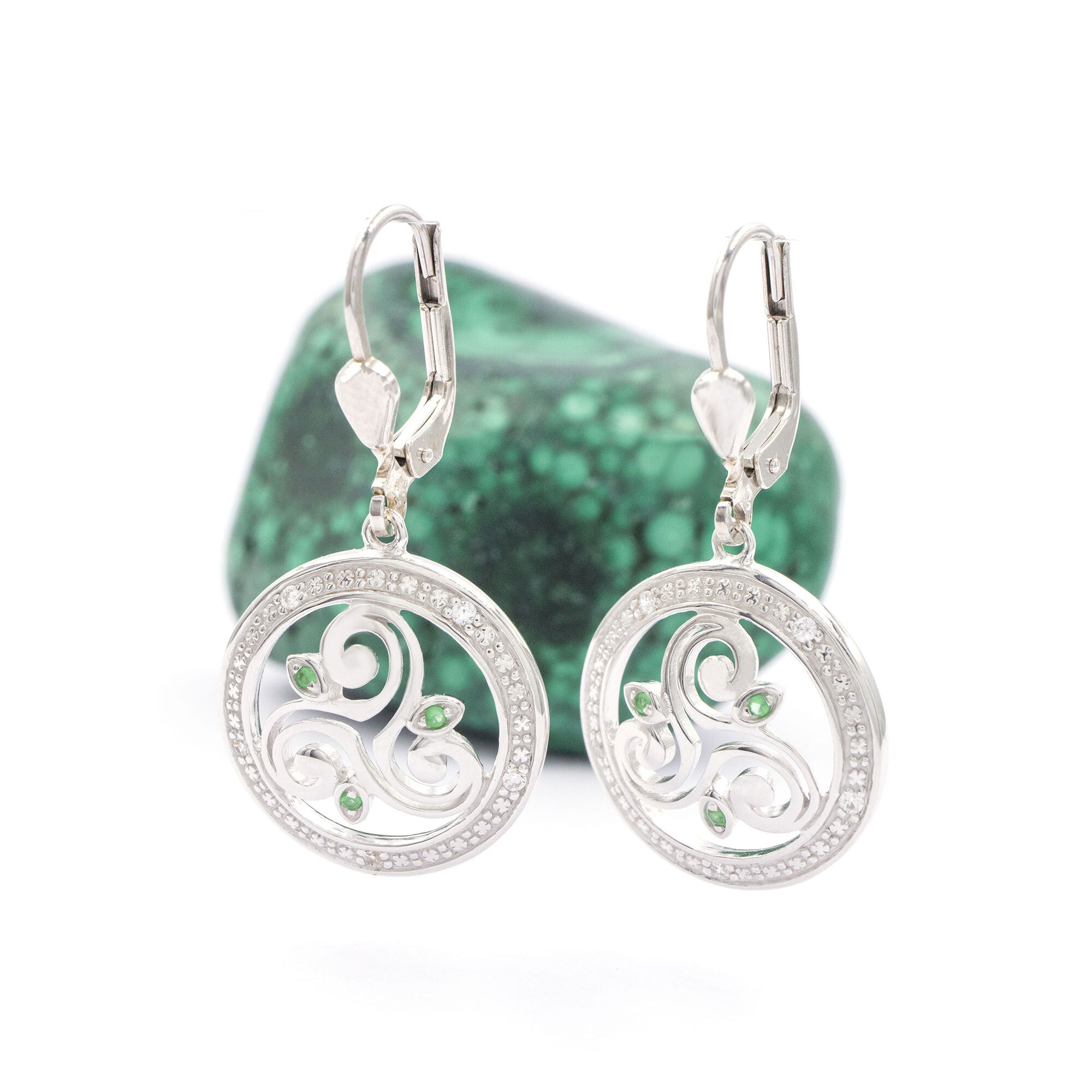 Triskele Earrings, From Ireland | My Irish Jeweler