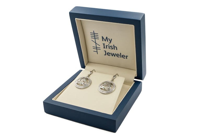 Genuine Sterling Silver Triskele & Newgrange Gift Set For Women