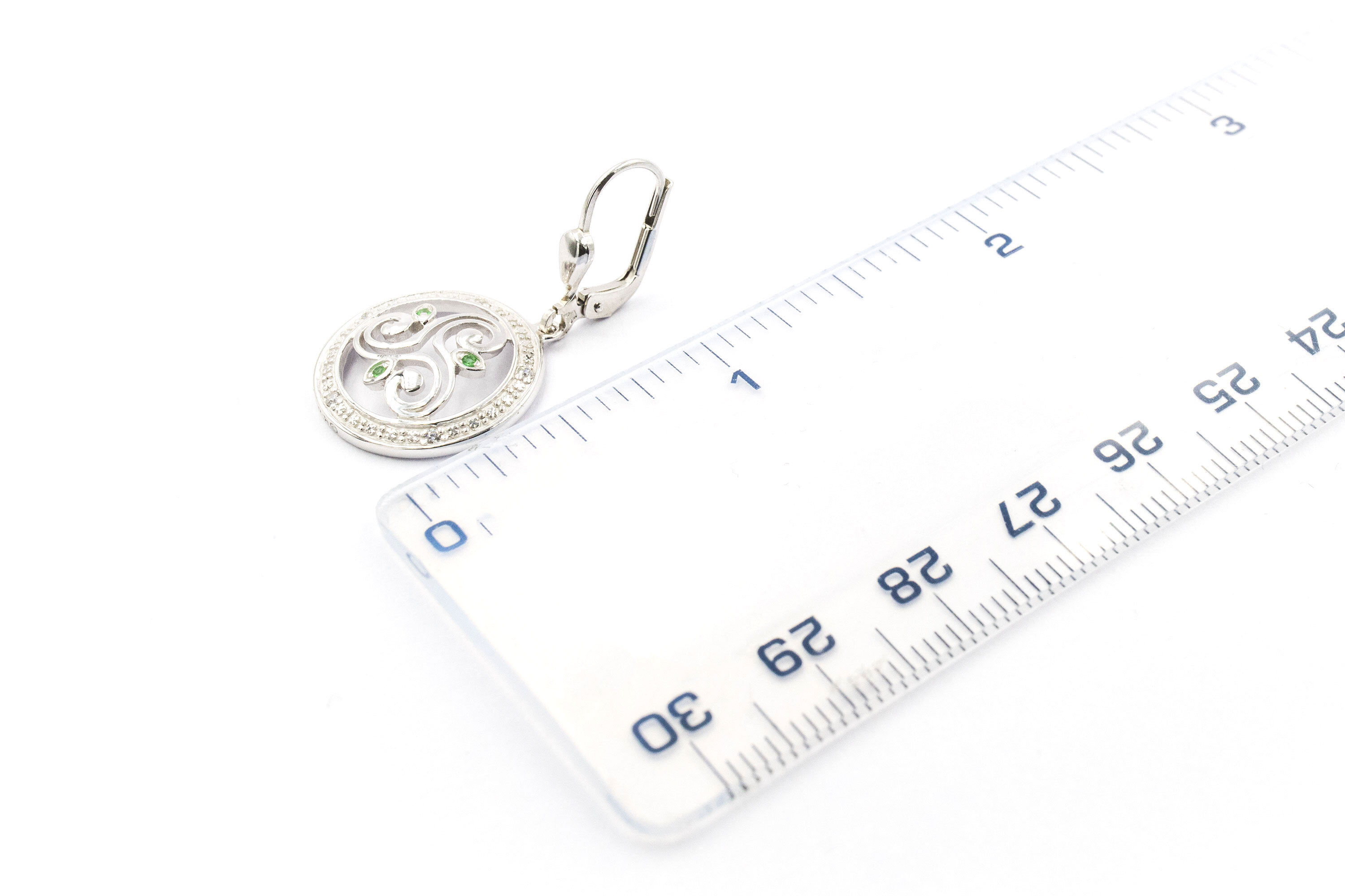 Real Sterling Silver Triskele Gift Set For Women