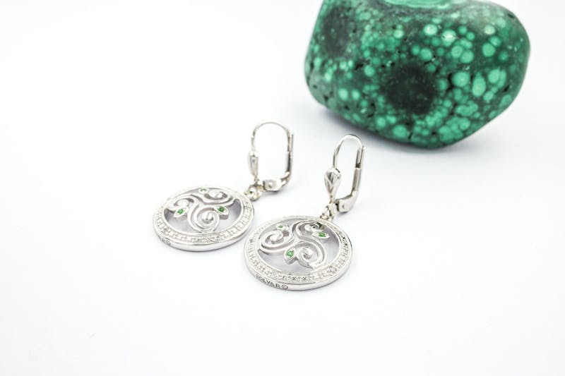 Gorgeous Sterling Silver Triskele & Newgrange Gift Set For Women