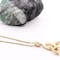 Womens Trinity Knot Necklace in Real 14K Yellow Gold - Gallery