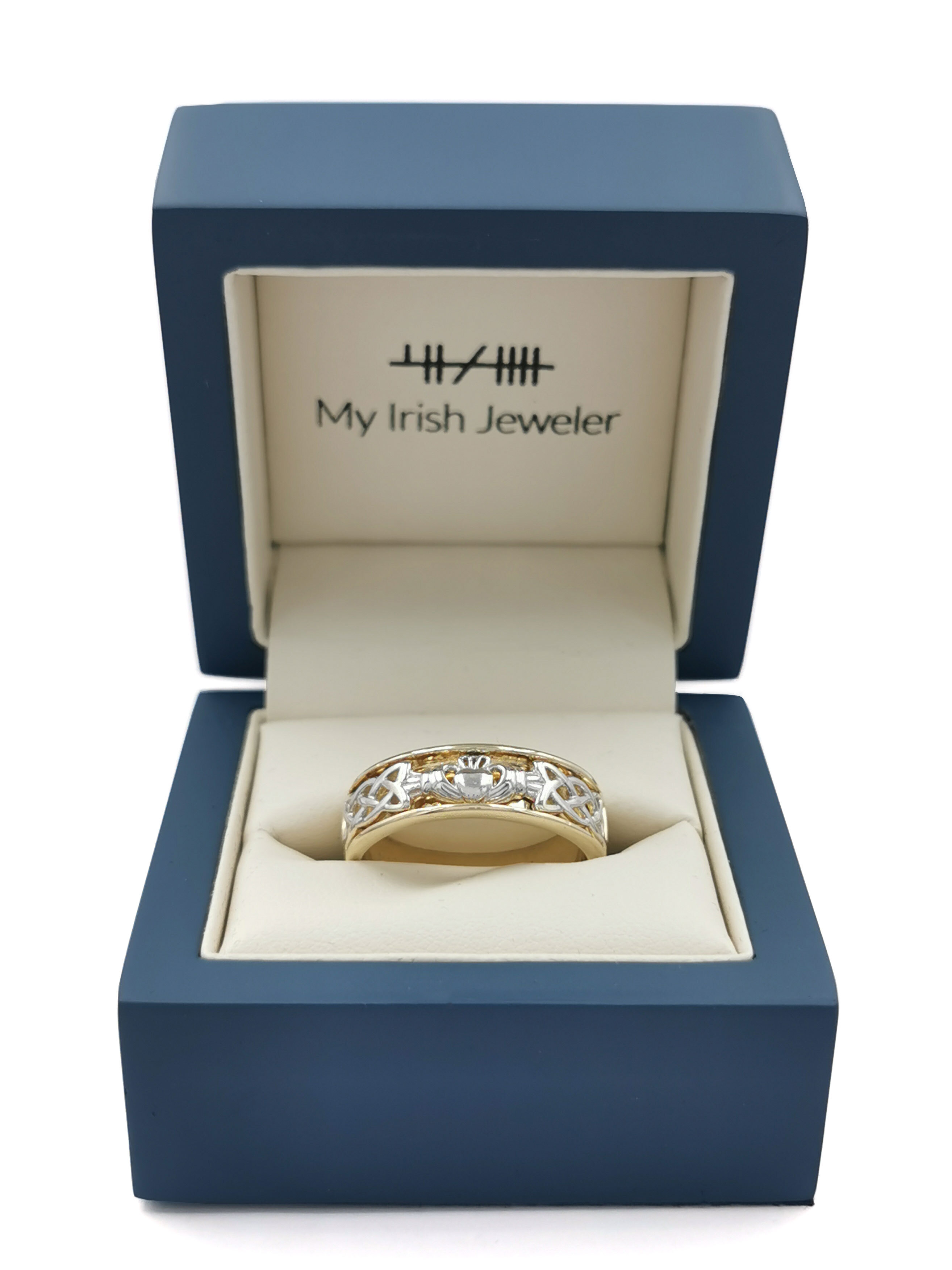 Wedding Ring Irish Jewelry Made In Ireland Claddagh Celtic Knot