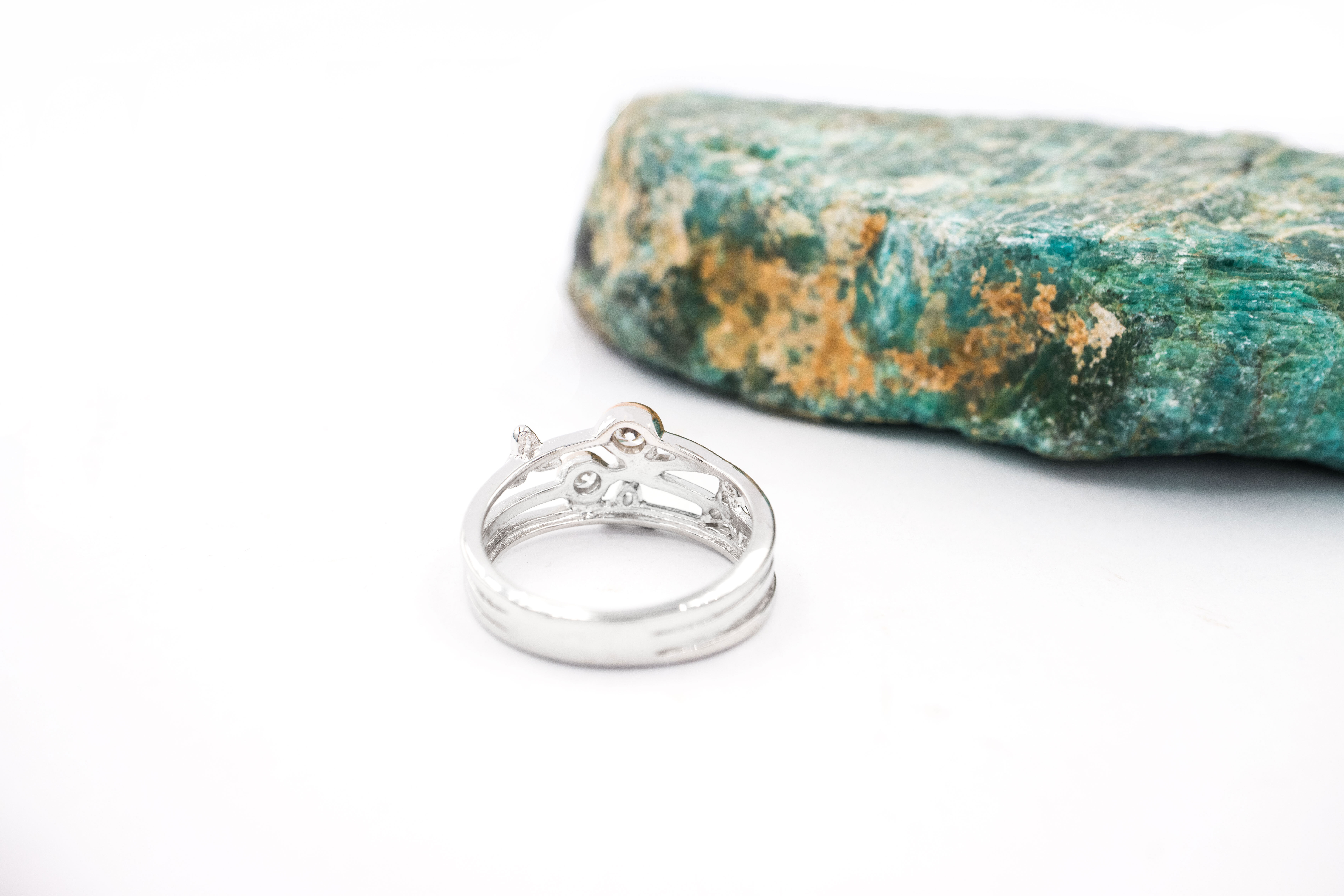 Womens Sterling Silver Trinity Knot Gift Set