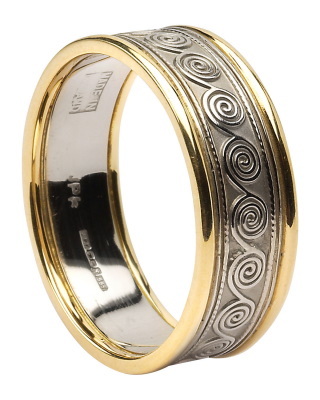 Silver & 10K Yellow Gold - 7.9mm