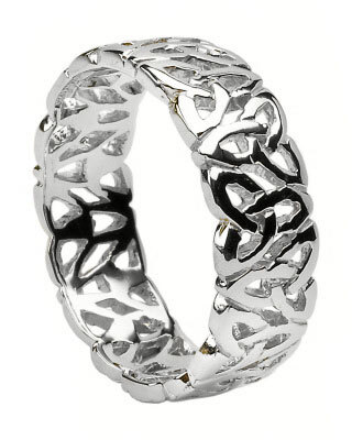 Pierced Trinity Knot Ring