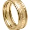 Genuine 14K Yellow Gold Claddagh Wedding Ring For Women - Gallery