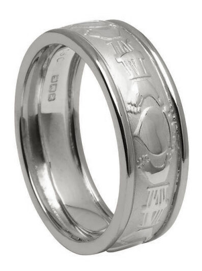 10K White Gold - 7.8mm