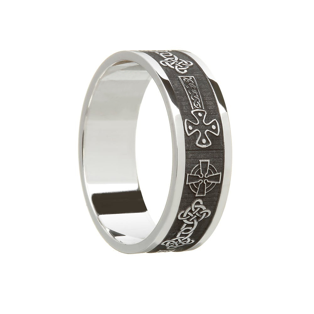 Celtic Cross Ring, Made in Ireland | My Irish Jeweler