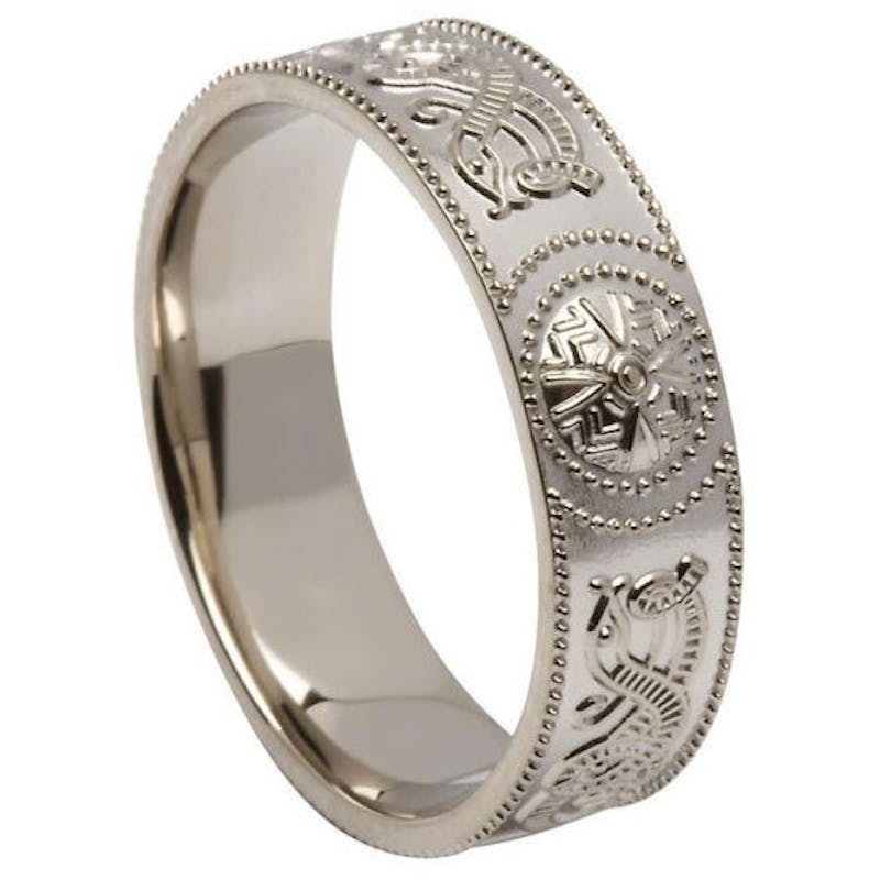 Celtic Warrior Ring with Comfort Fit - 3mm to 6mm… | My Irish Jeweler