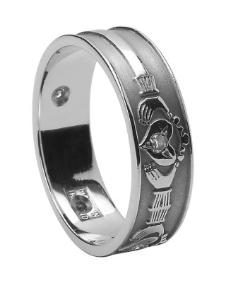 10K White Gold - 5.7mm