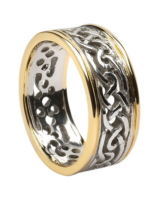 Silver & 10K Yellow Gold - 8.2mm