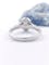 Womens Trinity Knot 0.50ct Lab Grown Diamond Engagement Ring in Real Platinum 950. Picture Of The Reverse Side. - Gallery