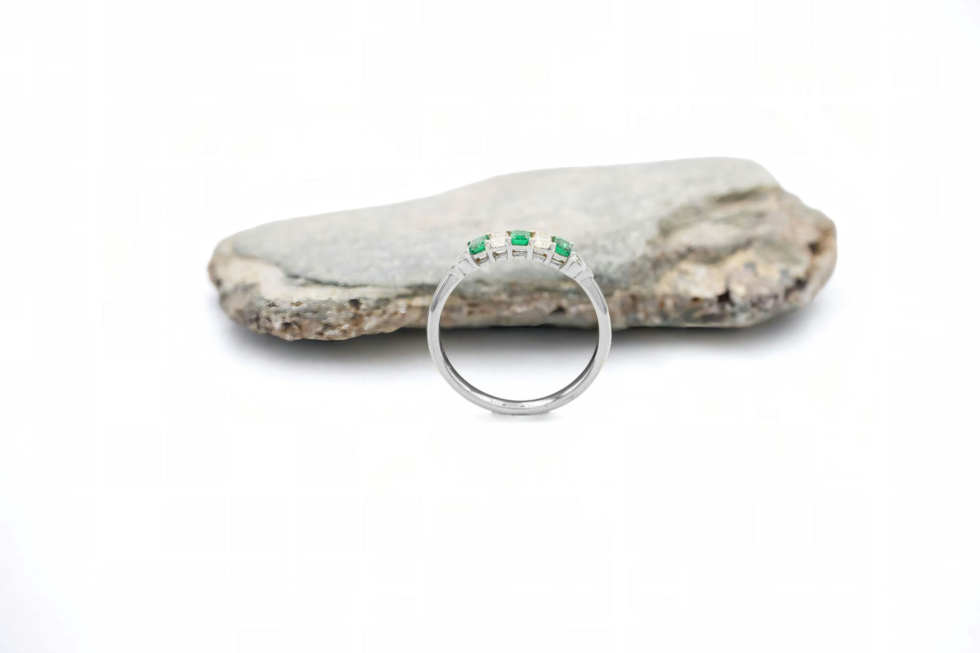 Trinity Eternal Ring - Emerald Cut, From Ireland | My Irish Jeweler