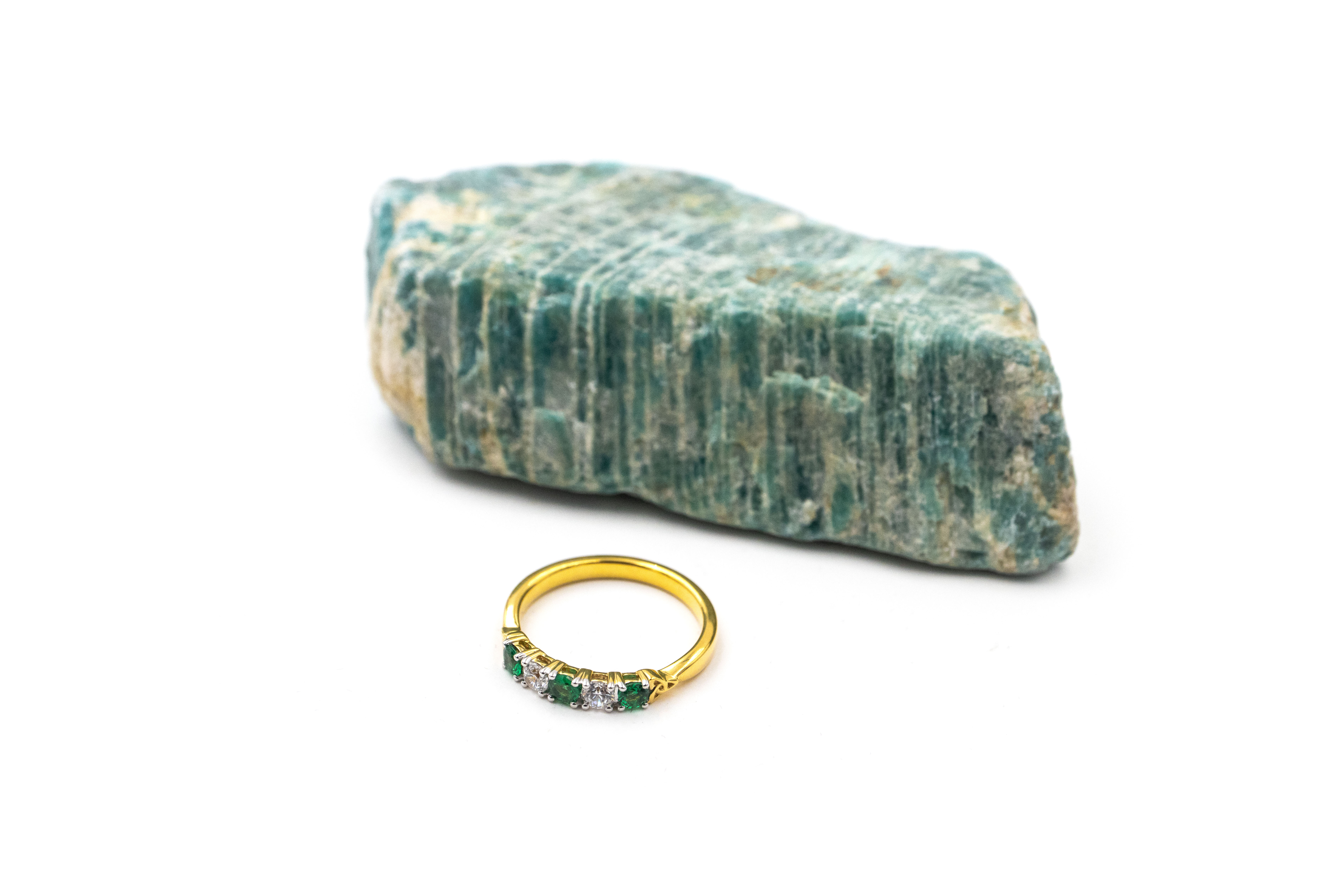 Gorgeous 14K Yellow Gold Trinity Knot 3.0mm Ring With a Polished Finish For Women