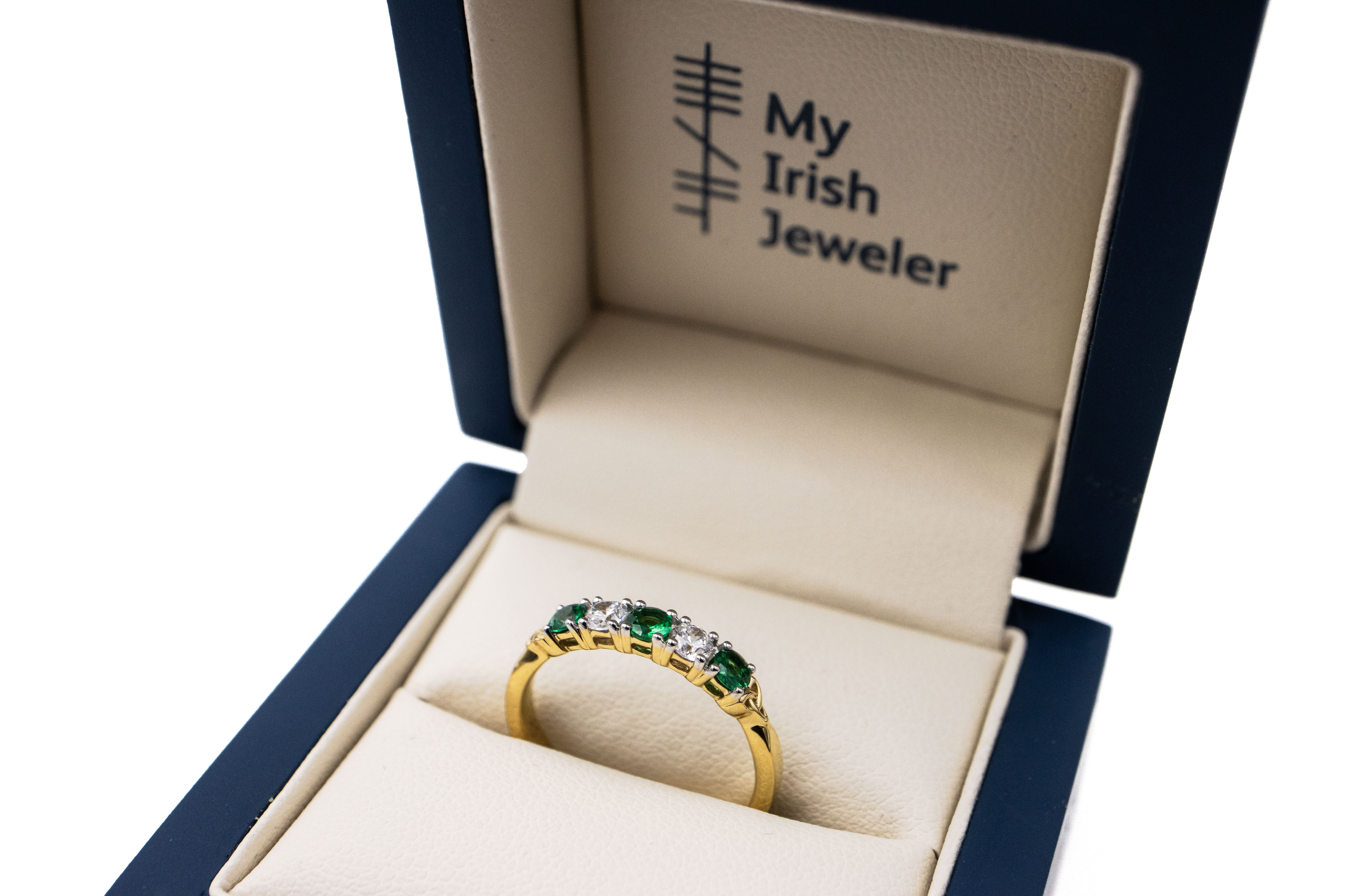 Womens Authentic Polished 14K Yellow Gold Trinity Knot 3.0mm Ring