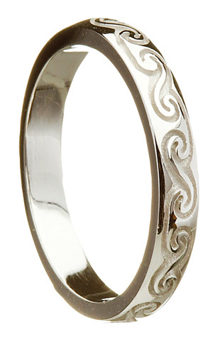 10K White Gold - 3.2mm