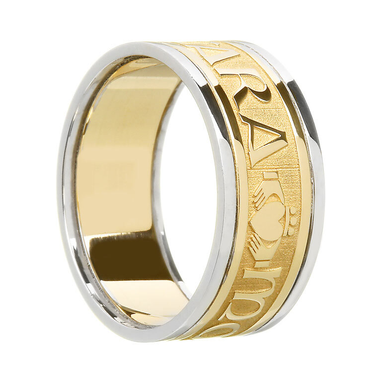 14K Yellow Gold & White Gold - 9mm