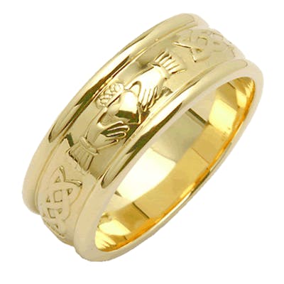 Mens Claddagh Rings from Dublin Ireland