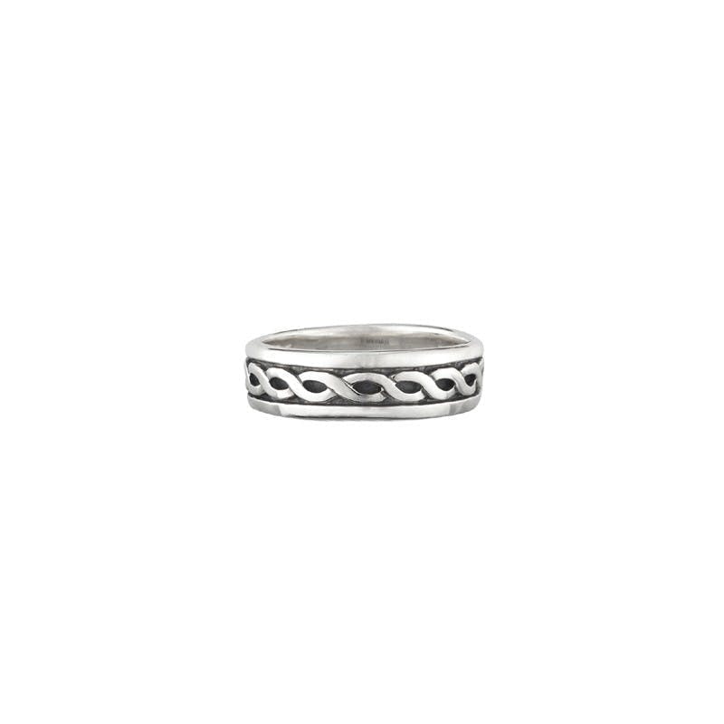 Sterling Silver Celtic Knot 6.0mm Ring
