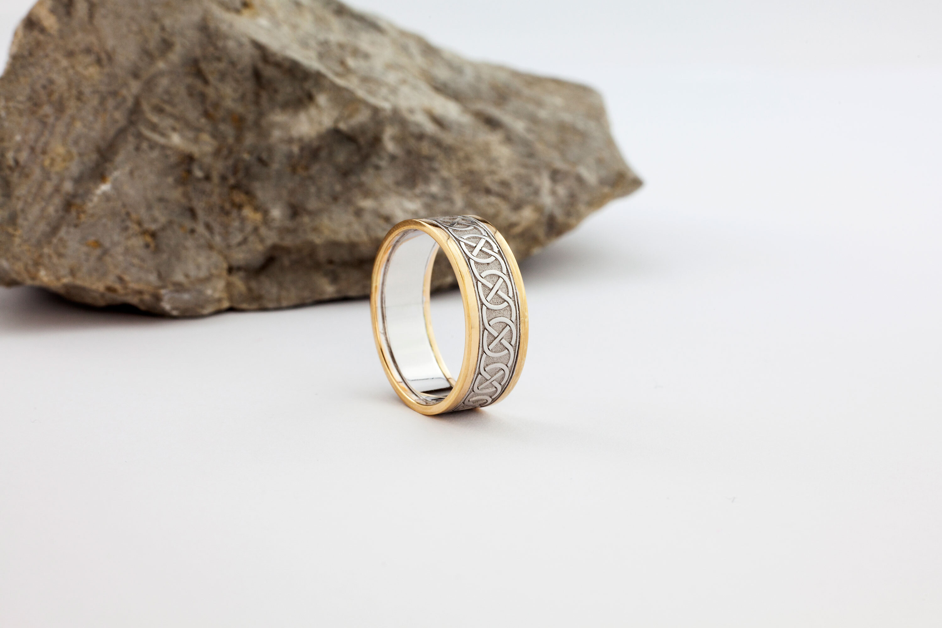 Silver & 10K Yellow Gold - 7.5mm