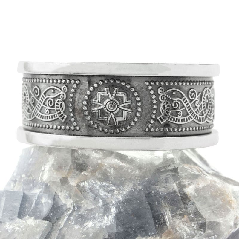 10mm Wide Ardagh Chalice Ring, From Ireland