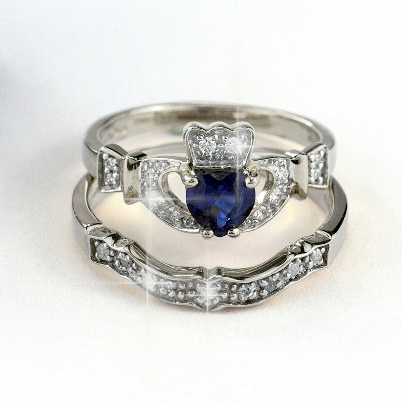 Irish top engagement ring