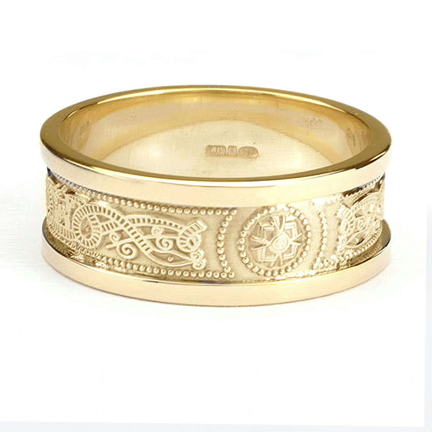 8mm Ardagh Chalice Ring Unisex, From Ireland My Irish Jeweler