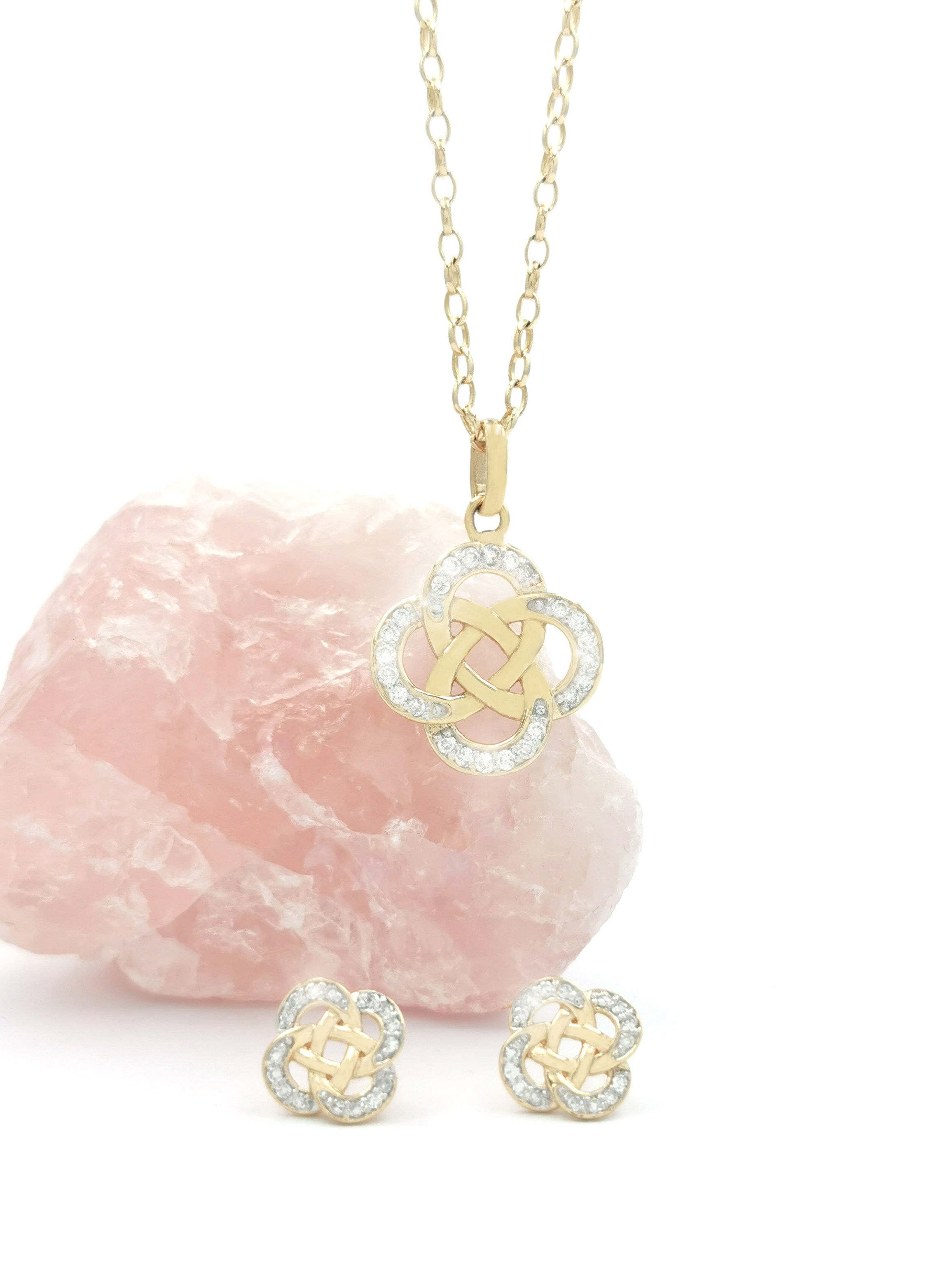 Diamond Celtic knot Gift Set