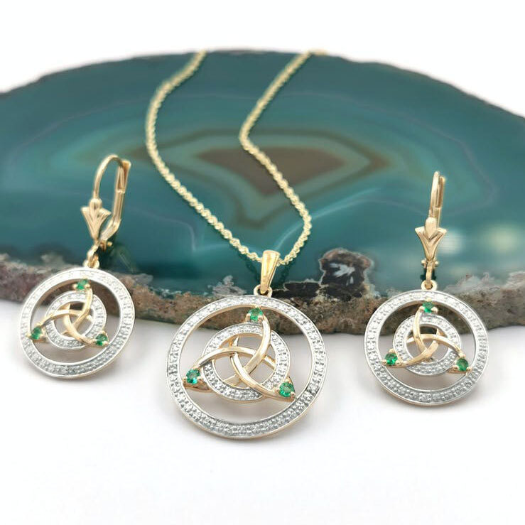 Necklace and Drop Earring Set