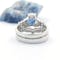 Real White Gold Claddagh Engagement Ring For Women - Gallery