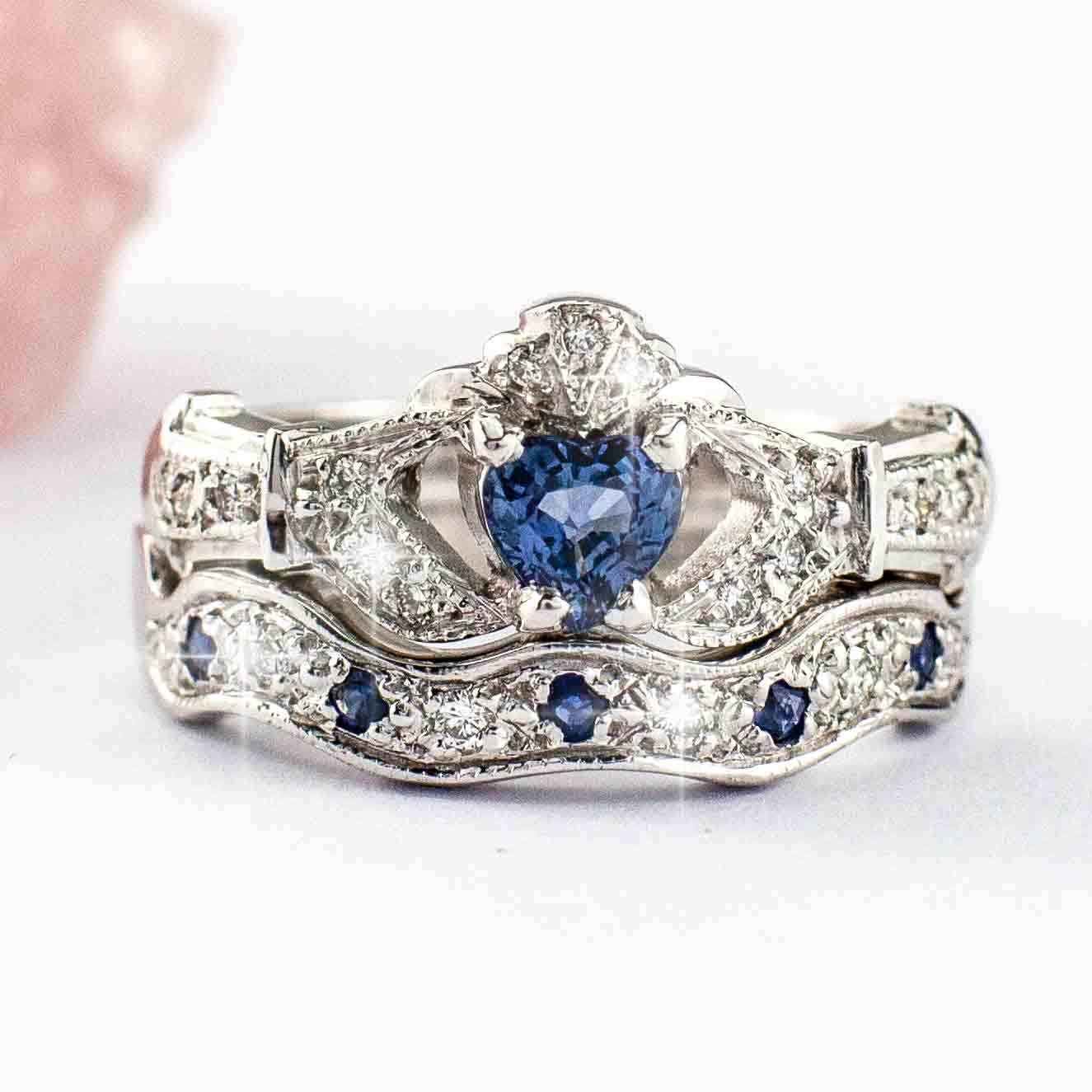 Sapphire and diamond rings – Delphi Antiques (Dublin)