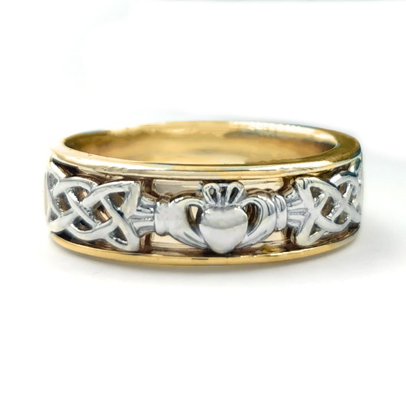 Claddagh Celtic Knot Ring, From Ireland