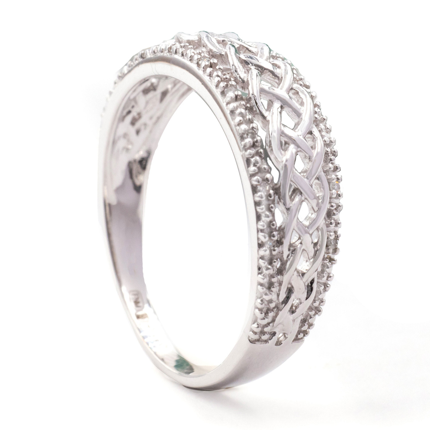 14K White Gold