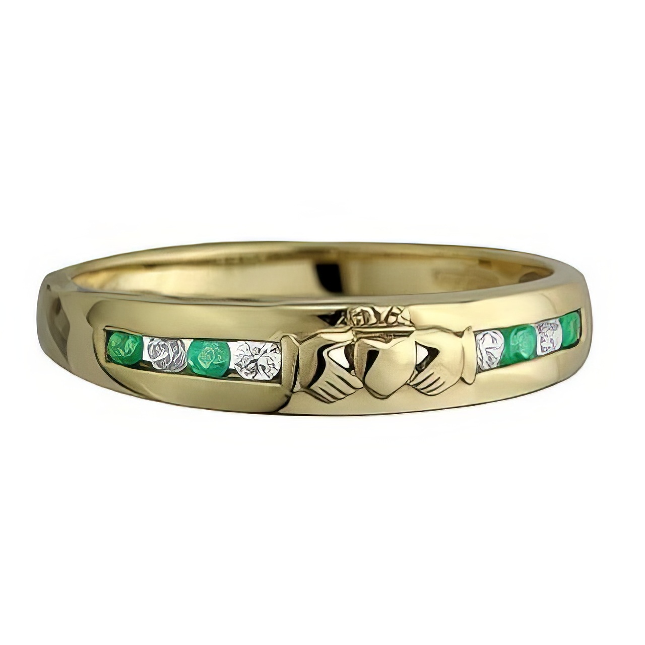 Claddagh eternity ring deals