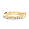 14k yellow gold mo anam cara diamond ring 23990