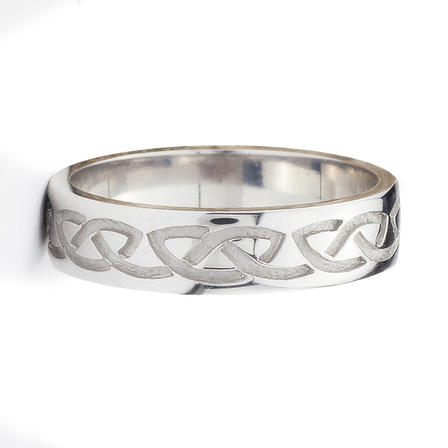 10K White Gold - 5.5mm