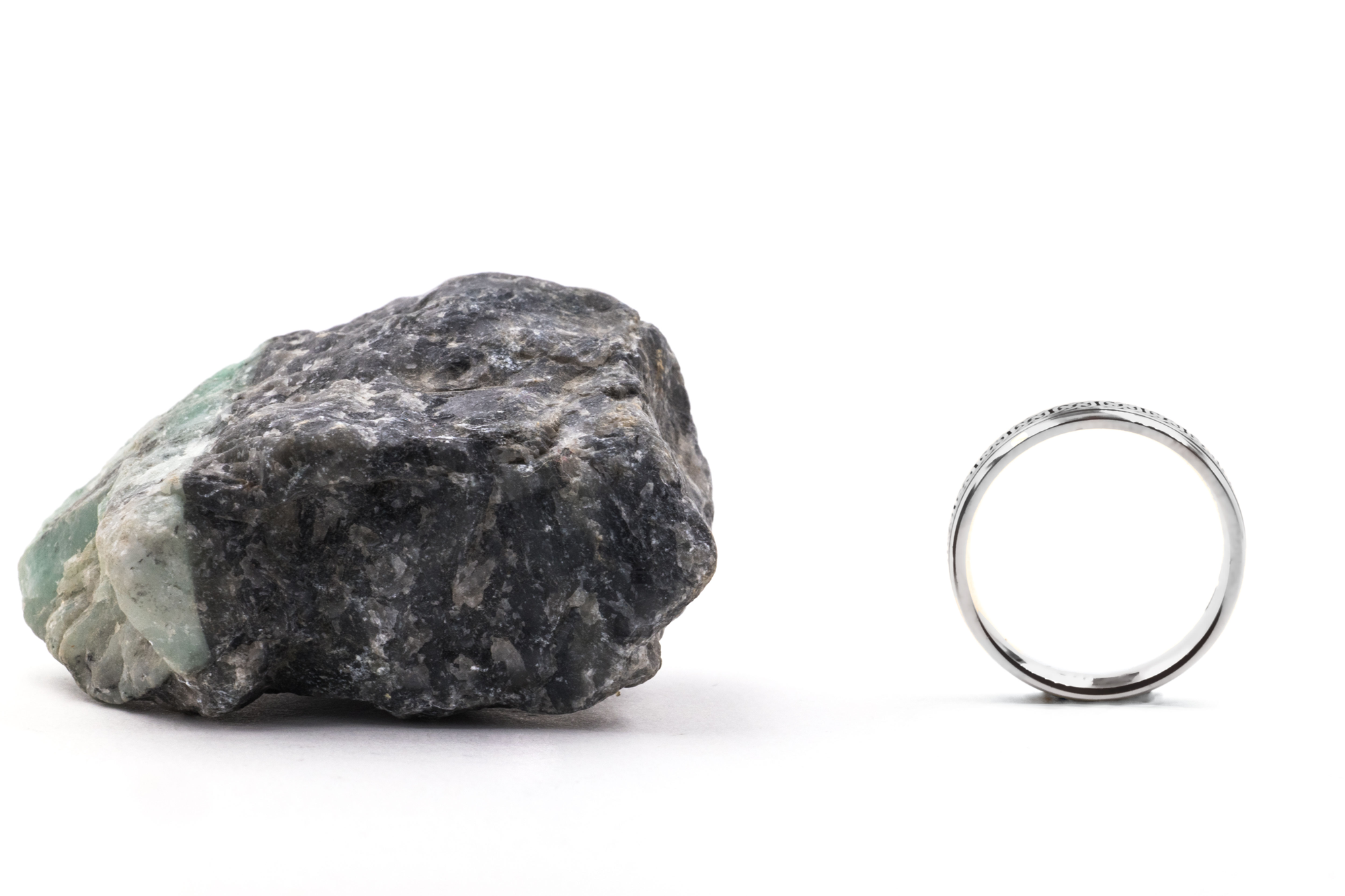 Real Platinum 950 Celtic Knot Gift Set With a Cerin Finish