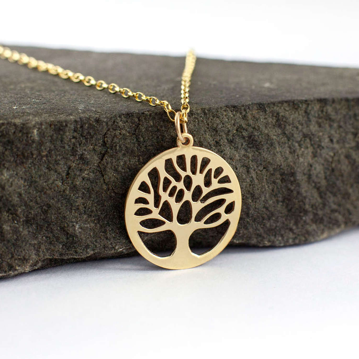 Tree of Life Diamond Necklace - The Silver Shop of Bath