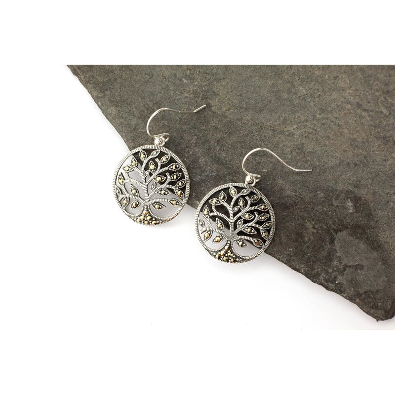 Womens Tree of Life Gift Set in Sterling Silver