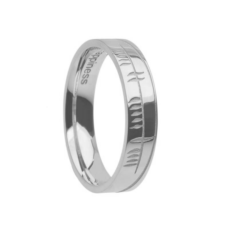 10K White Gold - 7.2mm