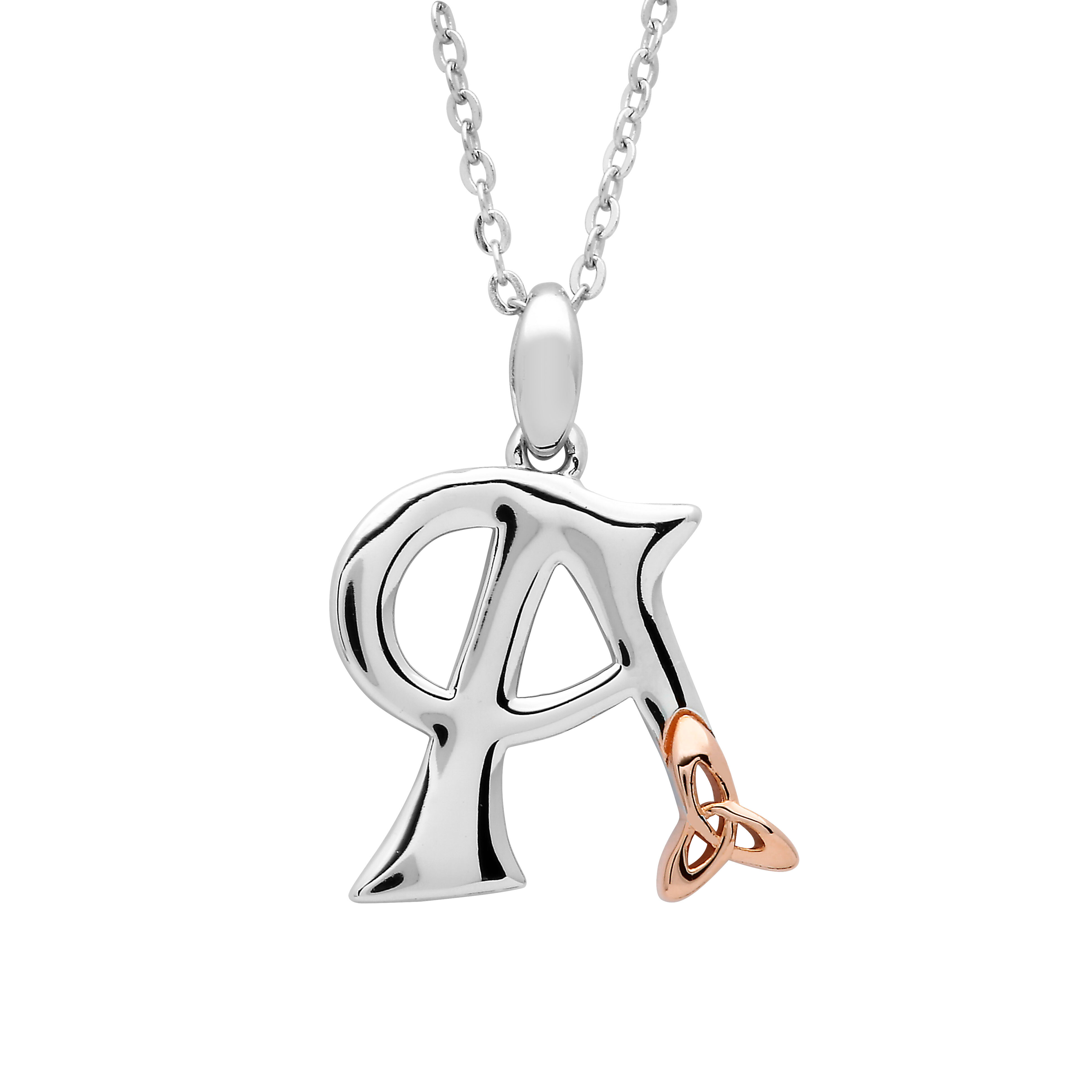 Celtic Initial Pendant, Made in Ireland | My Irish Jeweler