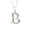 Womens Sterling Silver Trinity Knot Necklace - Gallery