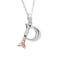 Womens Authentic Sterling Silver Trinity Knot Necklace - Gallery
